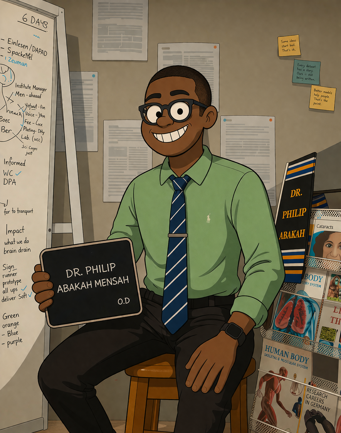Philip Abakah — cartoon